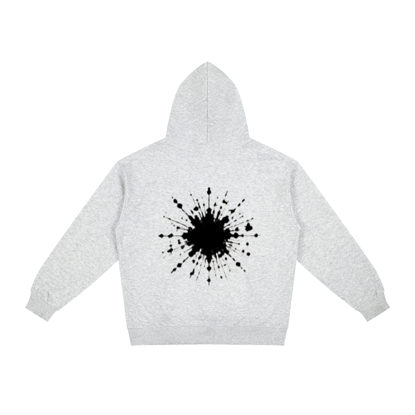 Abstract expression Relaxed Fit Hoodie by ODMPOD