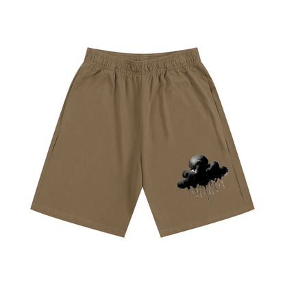 Abstract expression Essential Heavyweight Cotton Shorts by ODMPOD