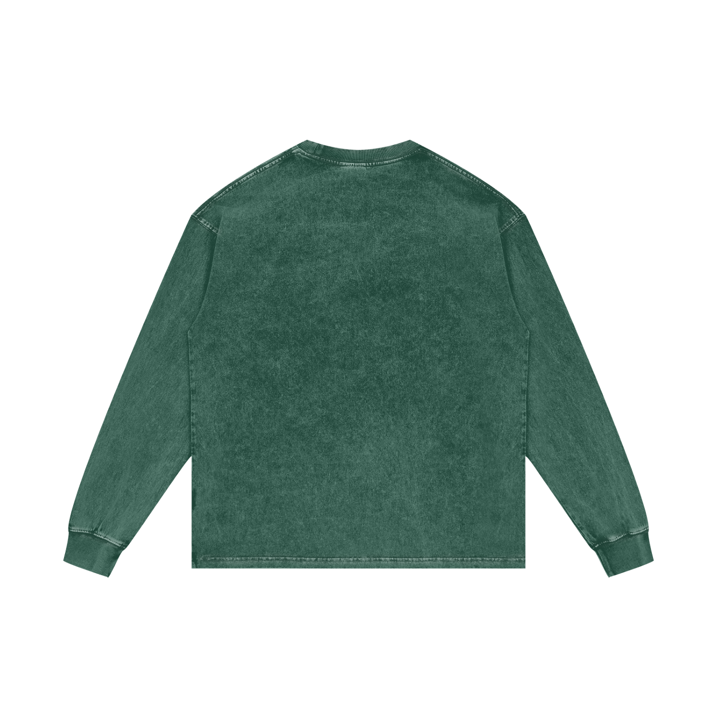ABSTRACT EXPRESSION Acid Wash Oversize Long Sleeve T-Shirt by ODMPOD