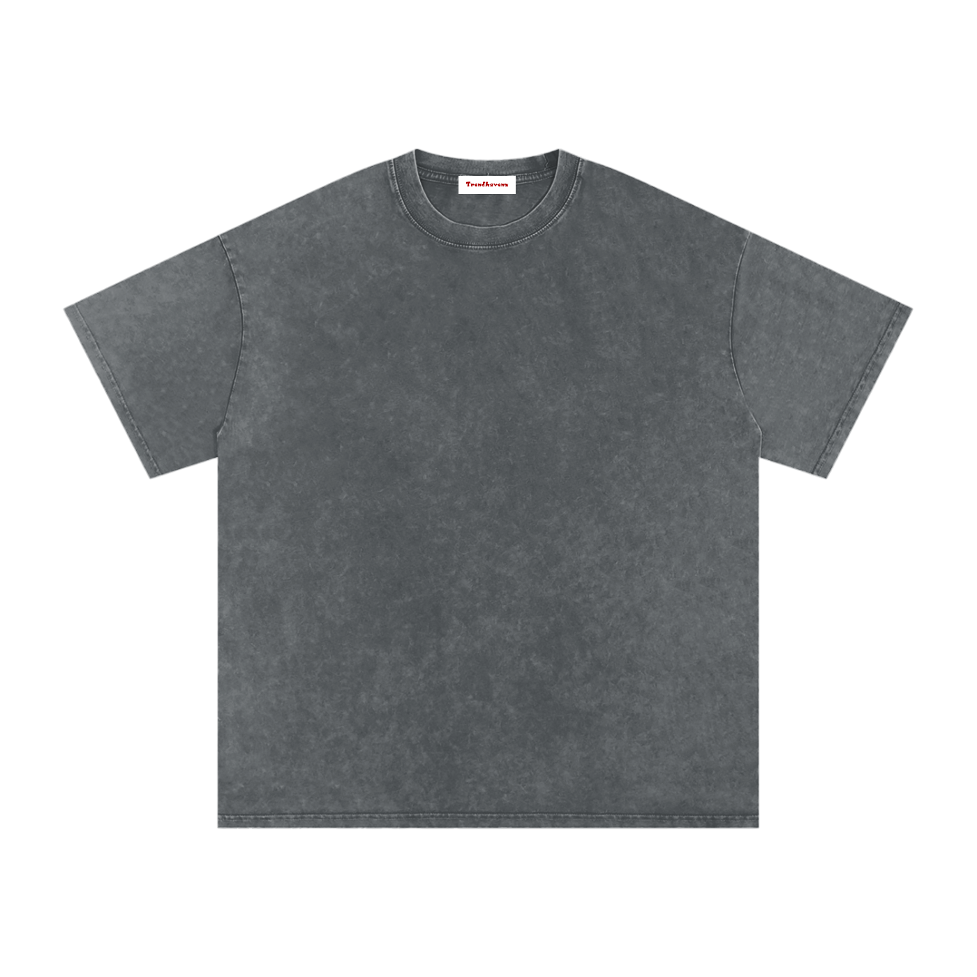 Snow Washed Oversized Cotton T-Shirt by ODMPOD