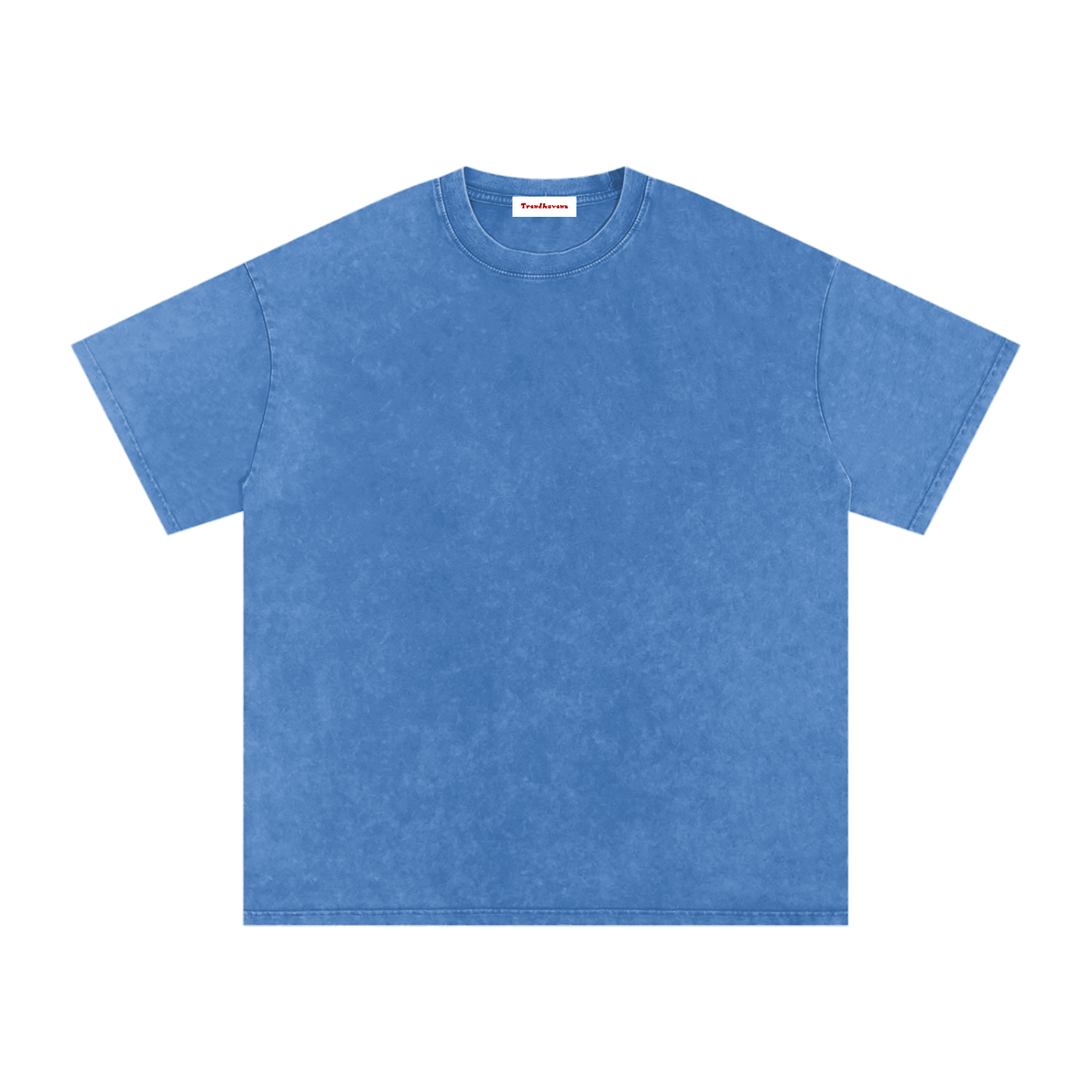 Snow Washed Oversized Cotton T-Shirt by ODMPOD