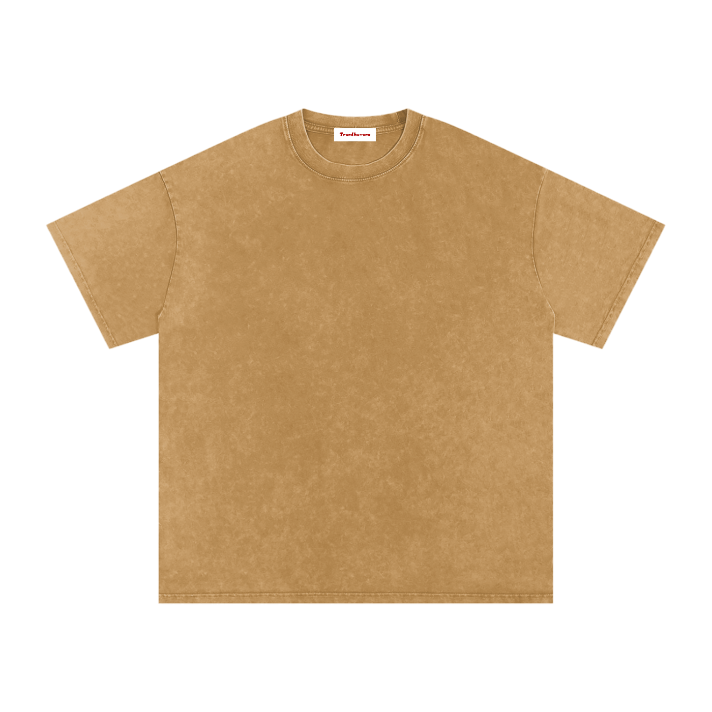 Snow Washed Oversized Cotton T-Shirt by ODMPOD