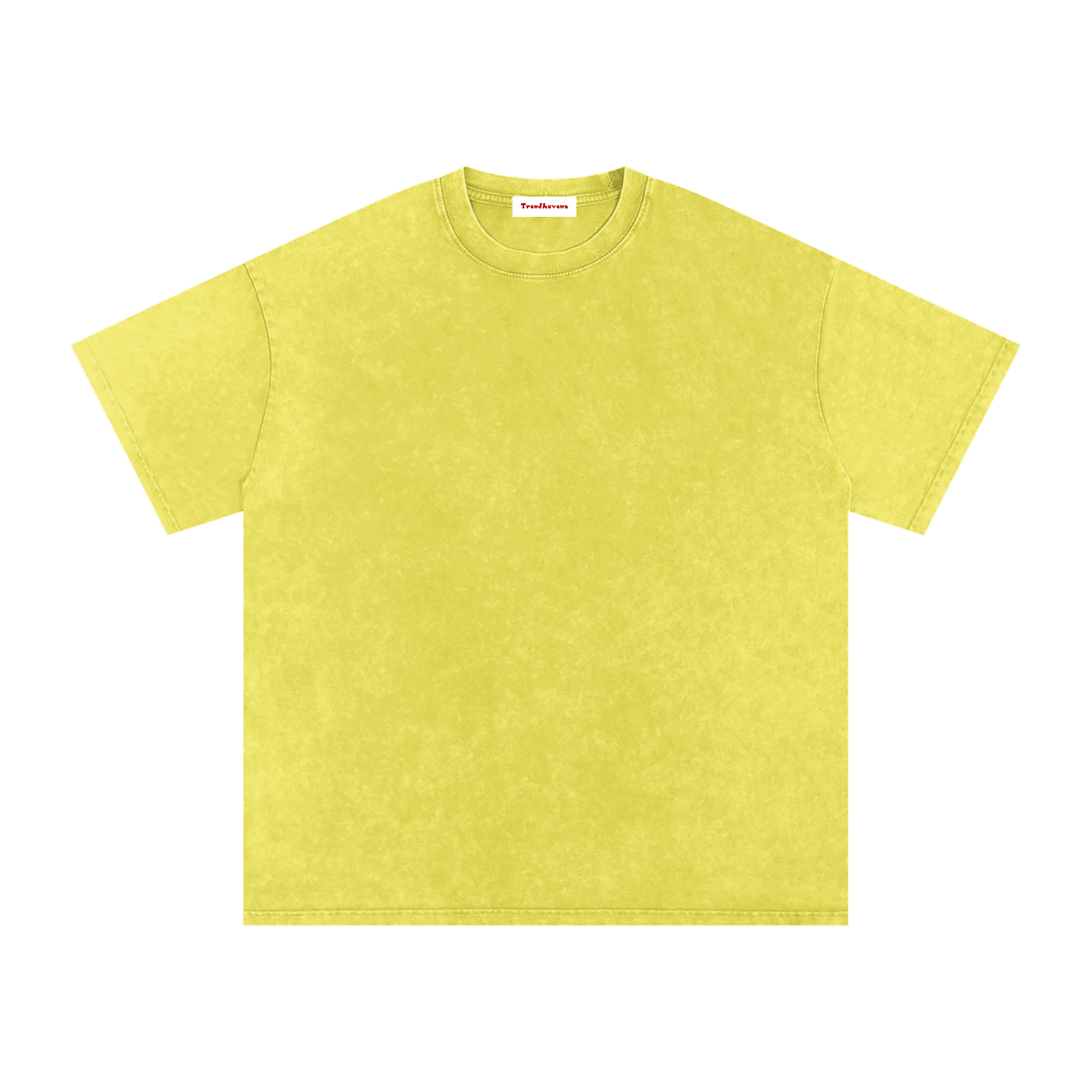 Snow Washed Oversized Cotton T-Shirt by ODMPOD
