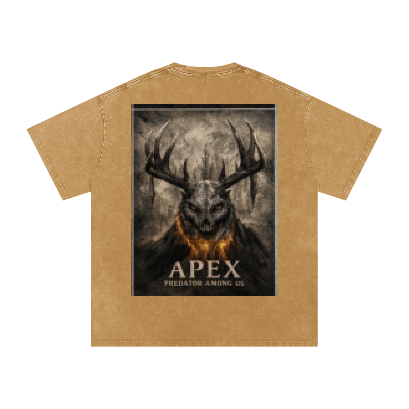 Snow Washed Oversized Cotton T-Shirt by ODMPOD
