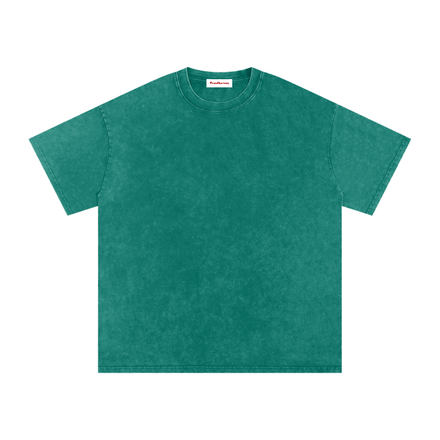 Snow Washed Oversized Cotton T-Shirt by ODMPOD