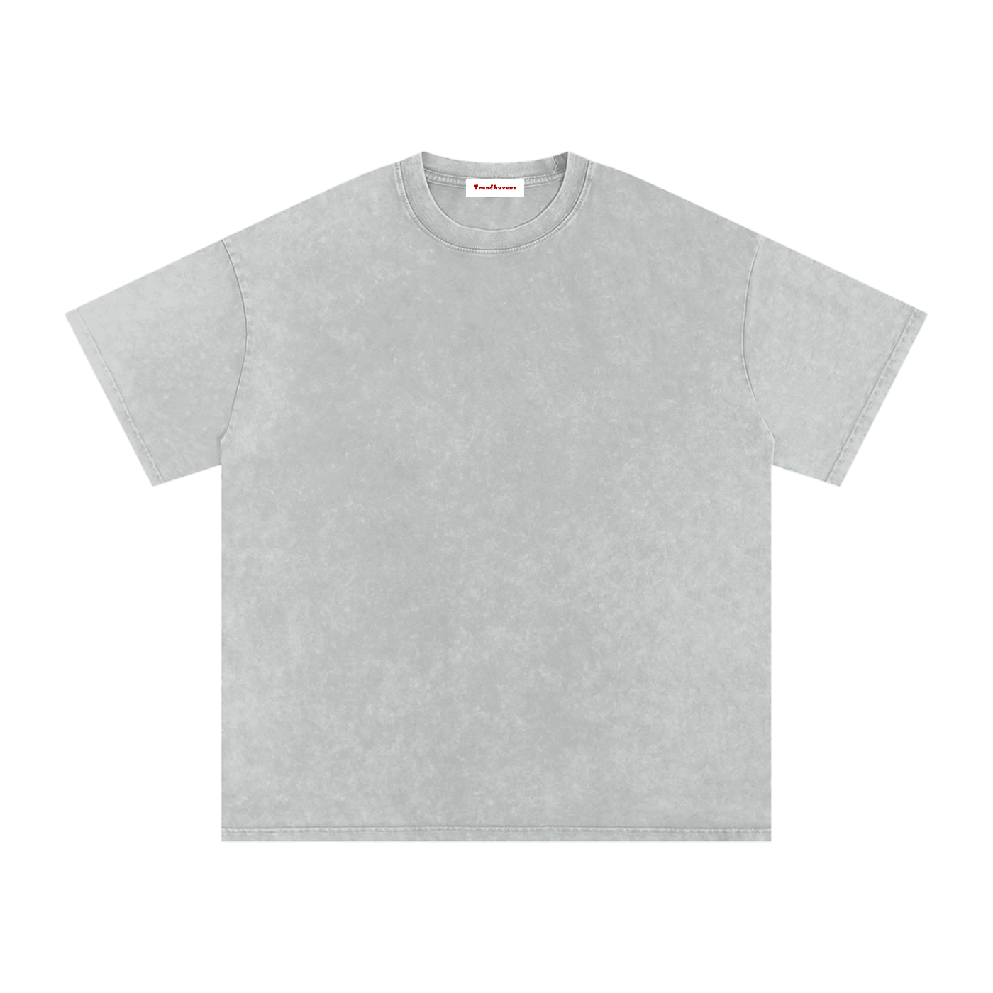 Snow Washed Oversized Cotton T-Shirt by ODMPOD