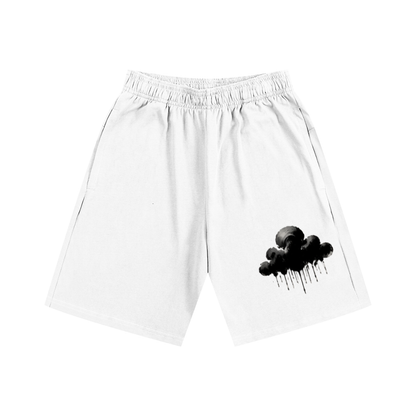 Abstract expression Essential Heavyweight Cotton Shorts by ODMPOD
