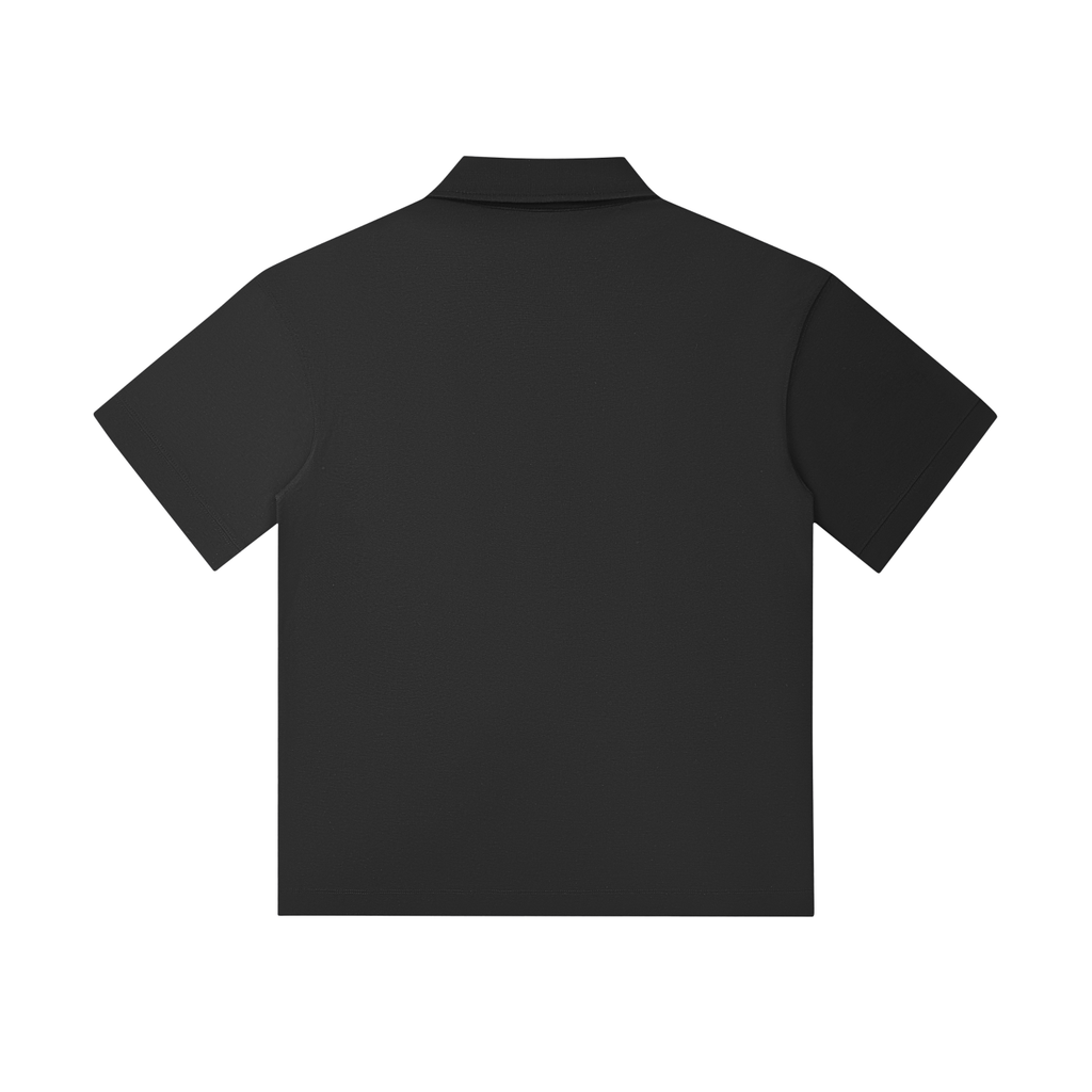 Drop Shoulder Short-Sleeve Polo by ODMPOD