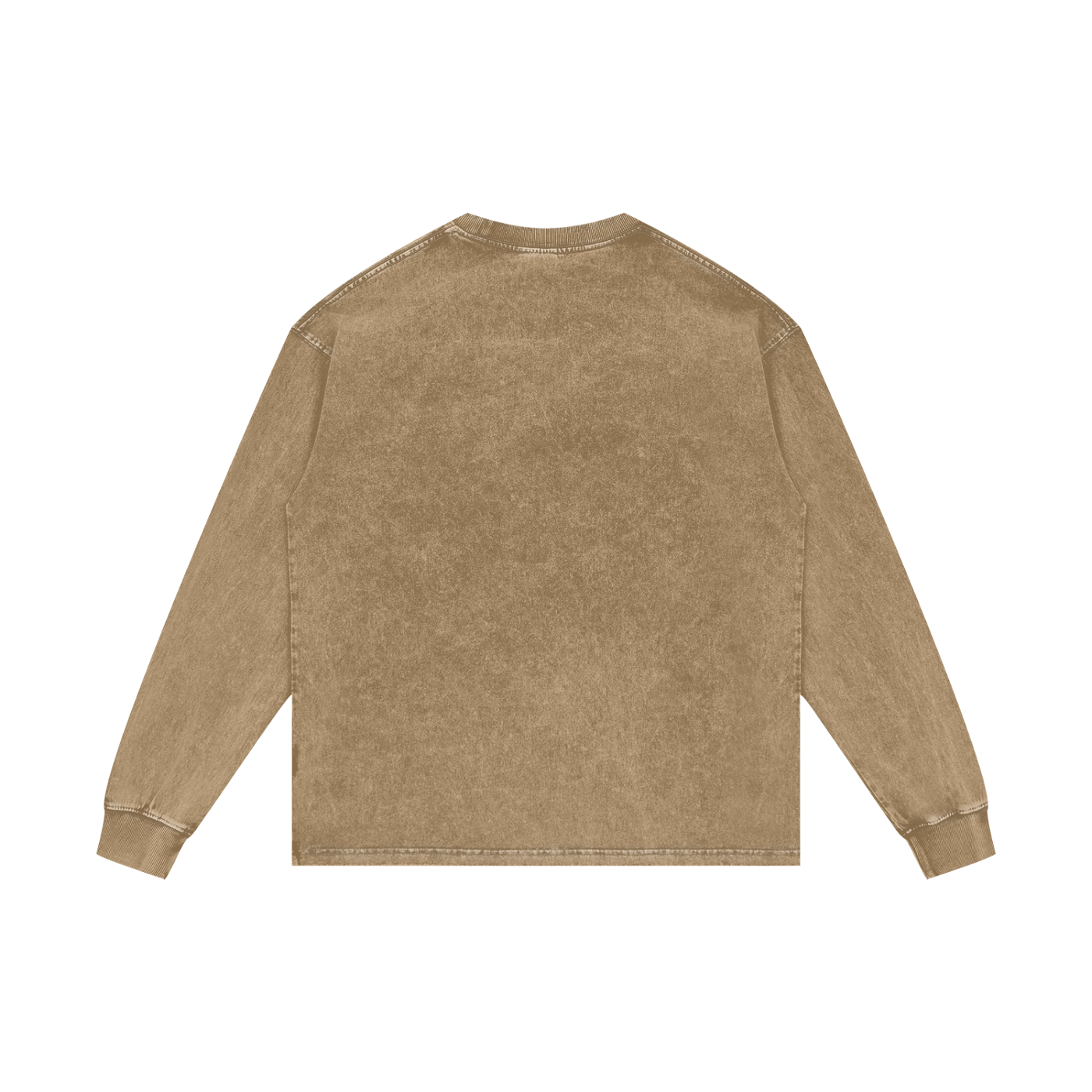 ABSTRACT EXPRESSION Acid Wash Oversize Long Sleeve T-Shirt by ODMPOD