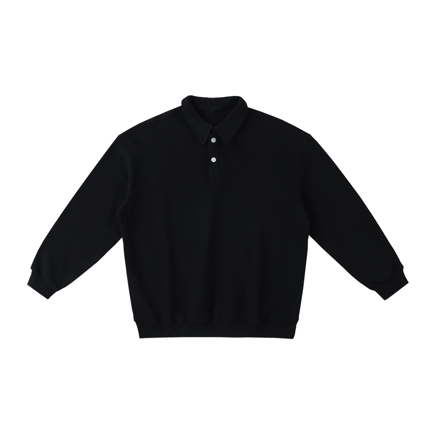 Heavyweight Polo-Collar Sweatshirt by ODMPOD