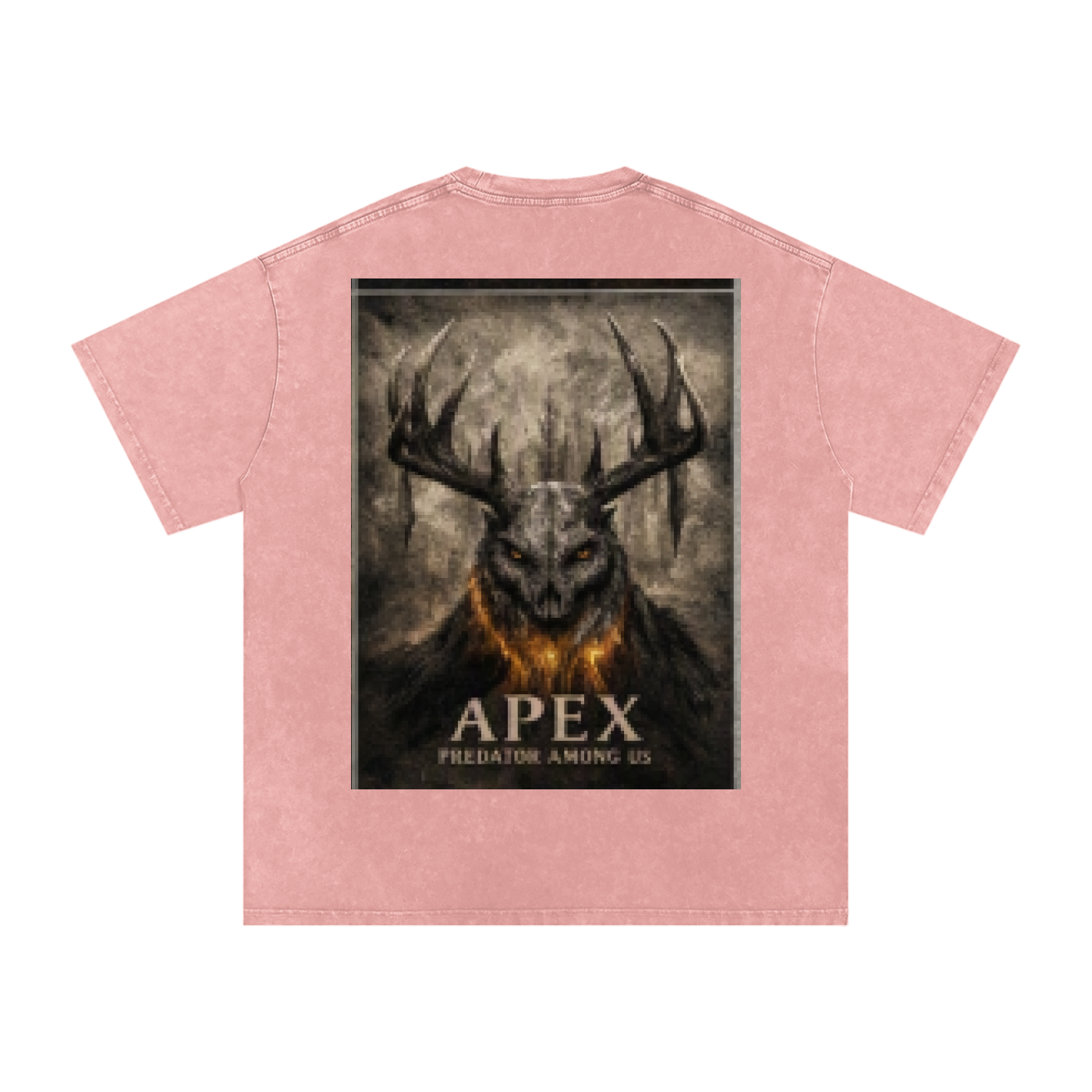 Snow Washed Oversized Cotton T-Shirt by ODMPOD