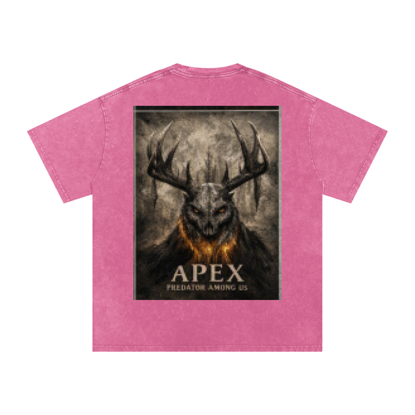 Snow Washed Oversized Cotton T-Shirt by ODMPOD