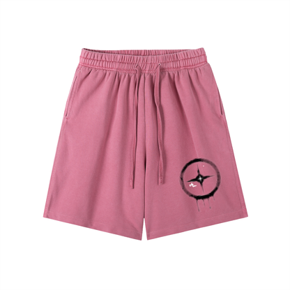 Solar Vintage Wash Cotton Shorts by ODMPOD