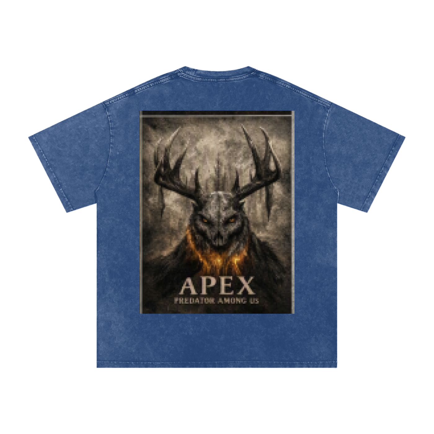 Snow Washed Oversized Cotton T-Shirt by ODMPOD