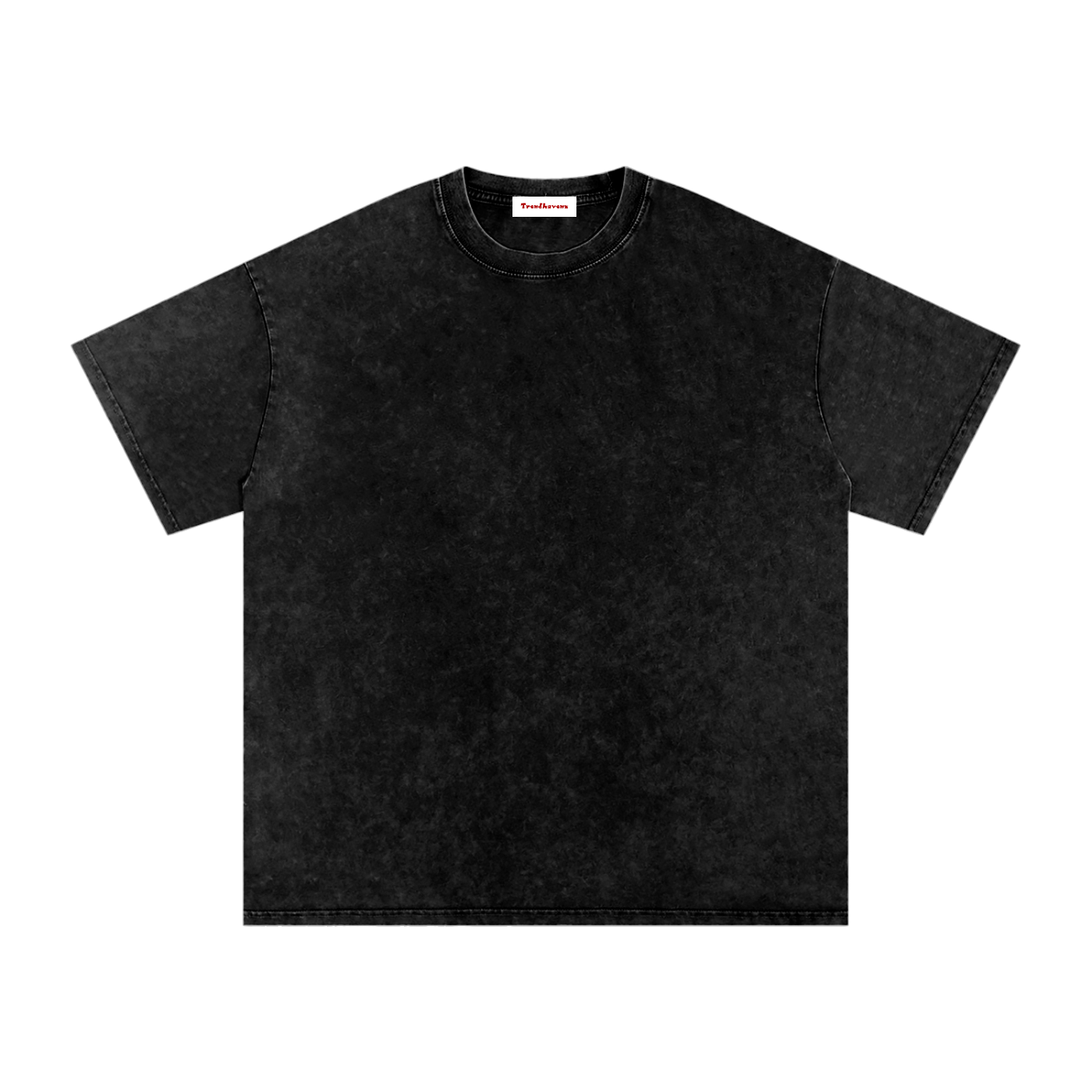 Snow Washed Oversized Cotton T-Shirt by ODMPOD