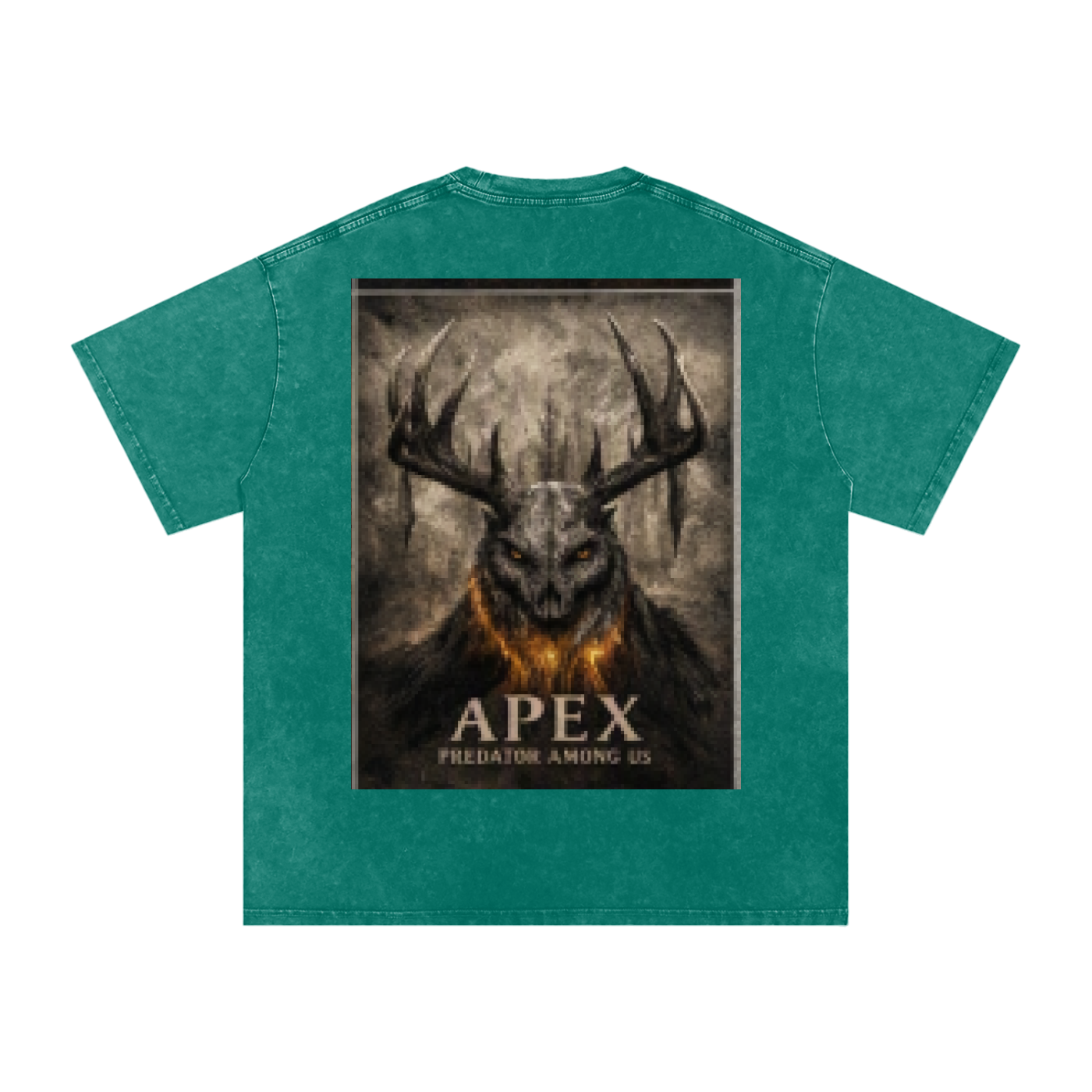 Snow Washed Oversized Cotton T-Shirt by ODMPOD
