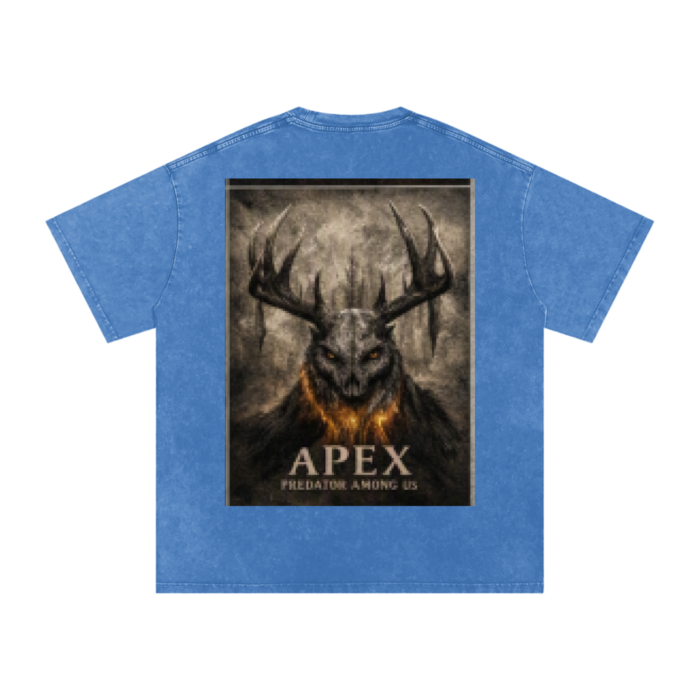 Snow Washed Oversized Cotton T-Shirt by ODMPOD