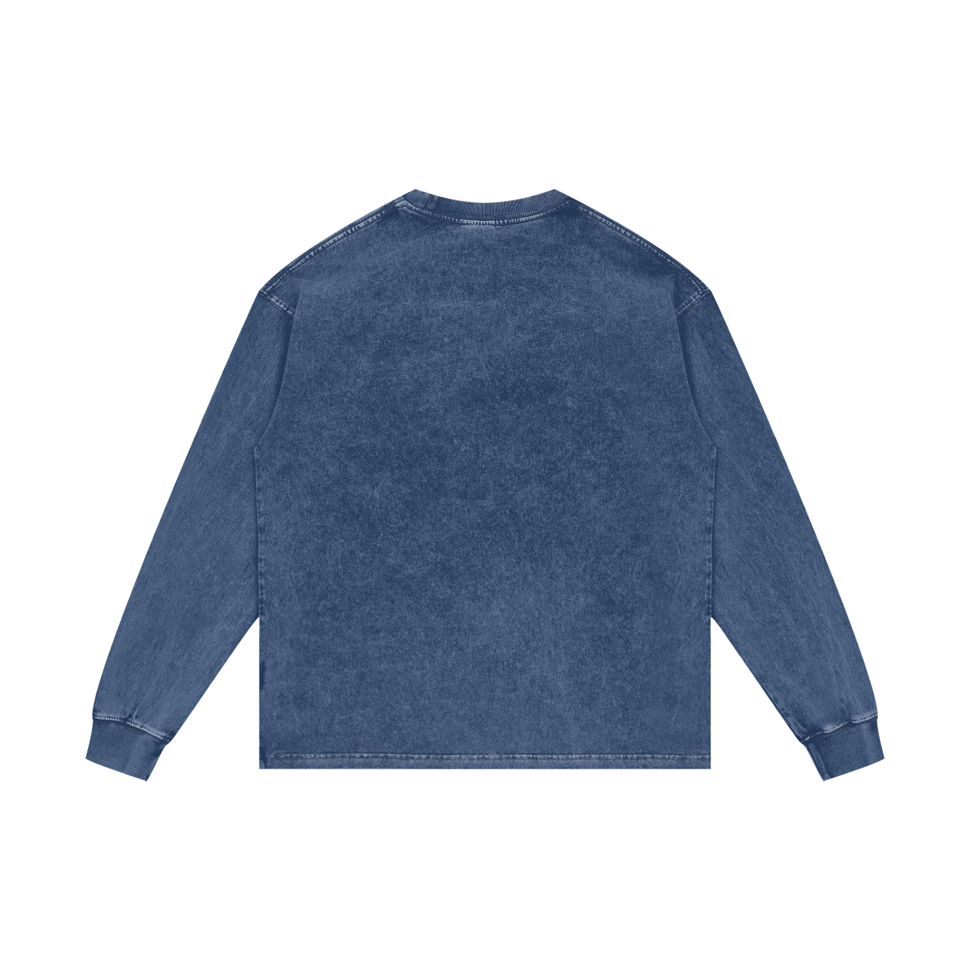 ABSTRACT EXPRESSION Acid Wash Oversize Long Sleeve T-Shirt by ODMPOD