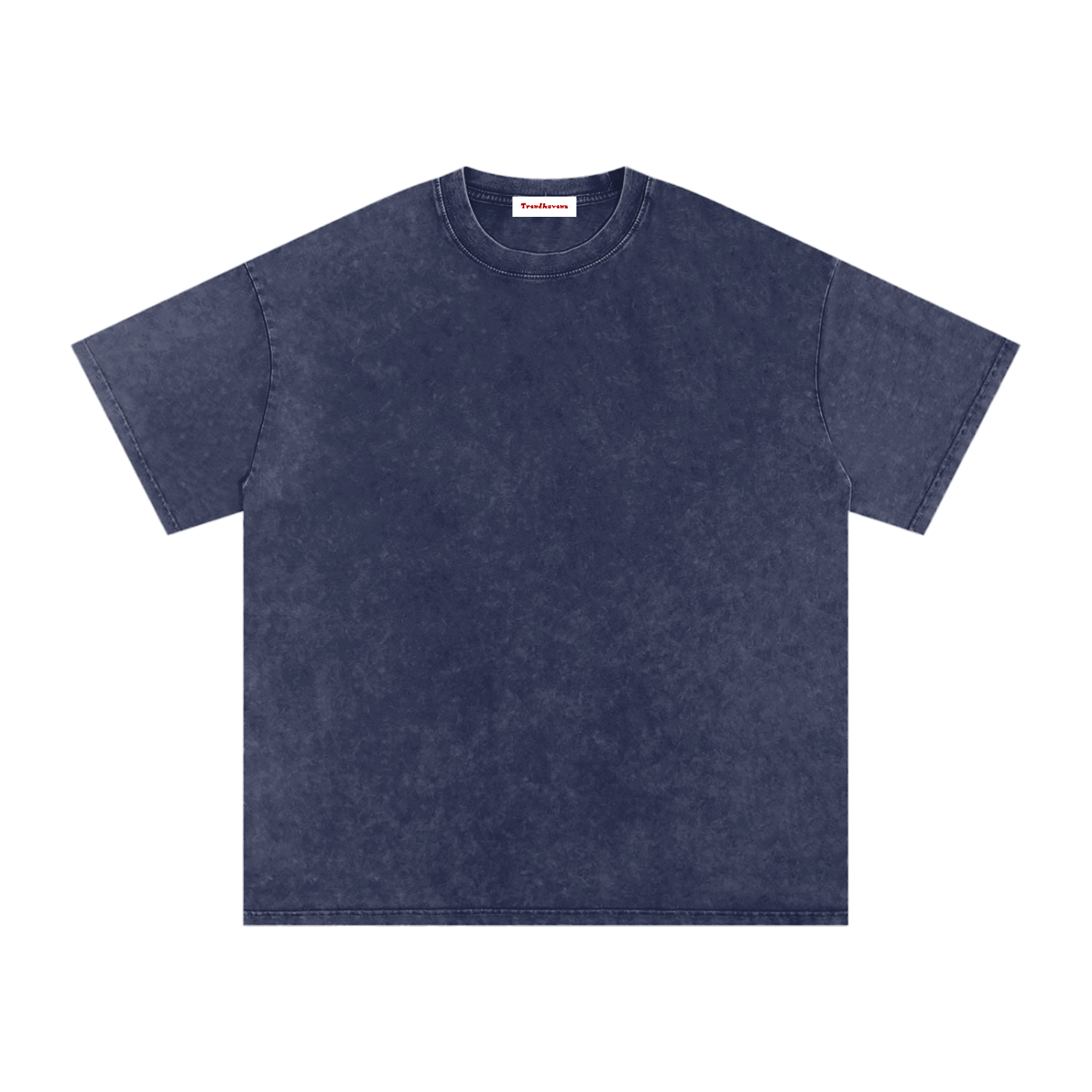 Snow Washed Oversized Cotton T-Shirt by ODMPOD