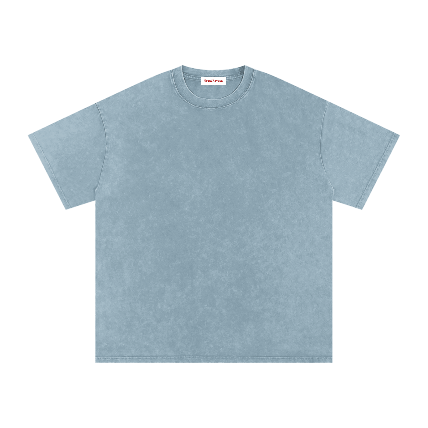 Snow Washed Oversized Cotton T-Shirt by ODMPOD