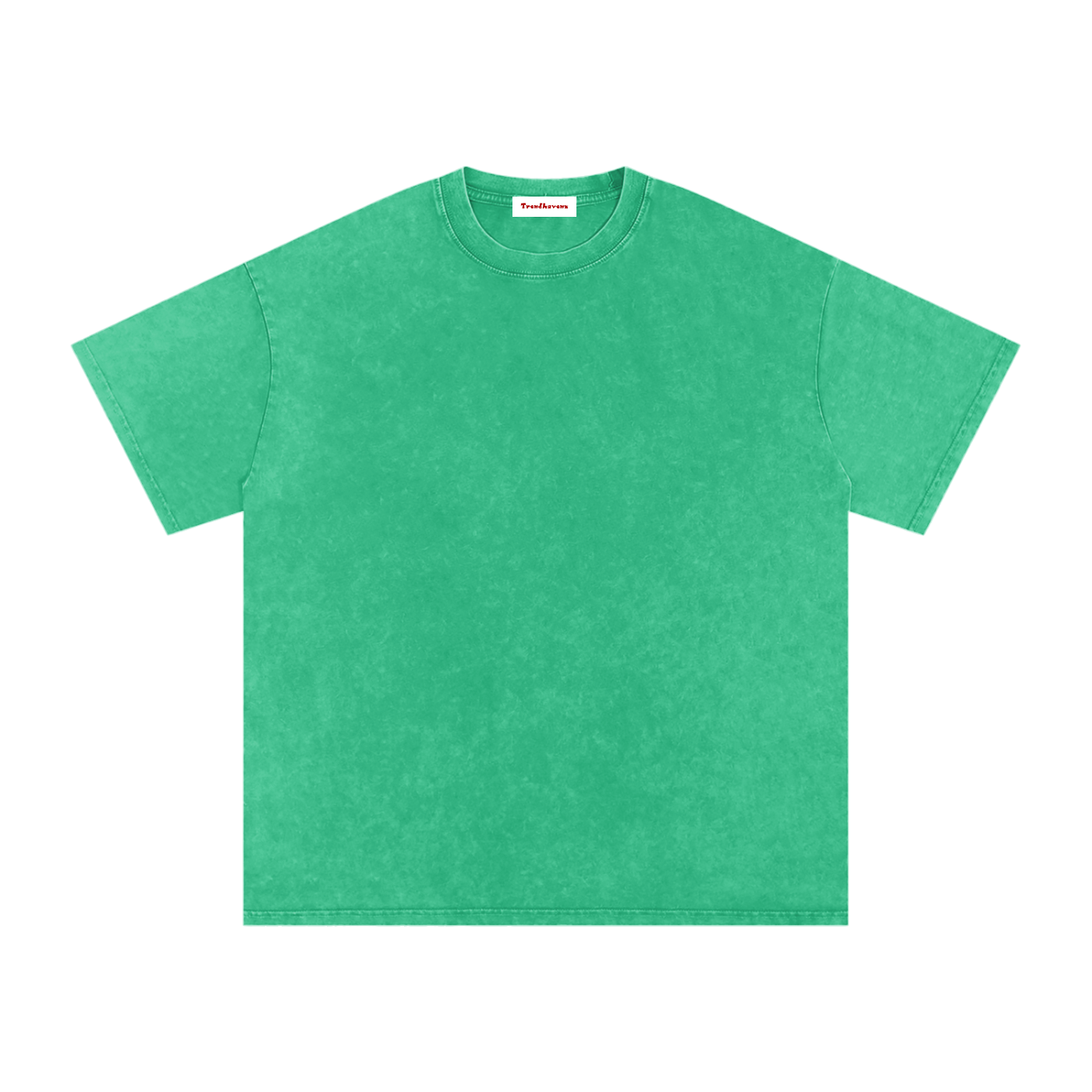 Snow Washed Oversized Cotton T-Shirt by ODMPOD