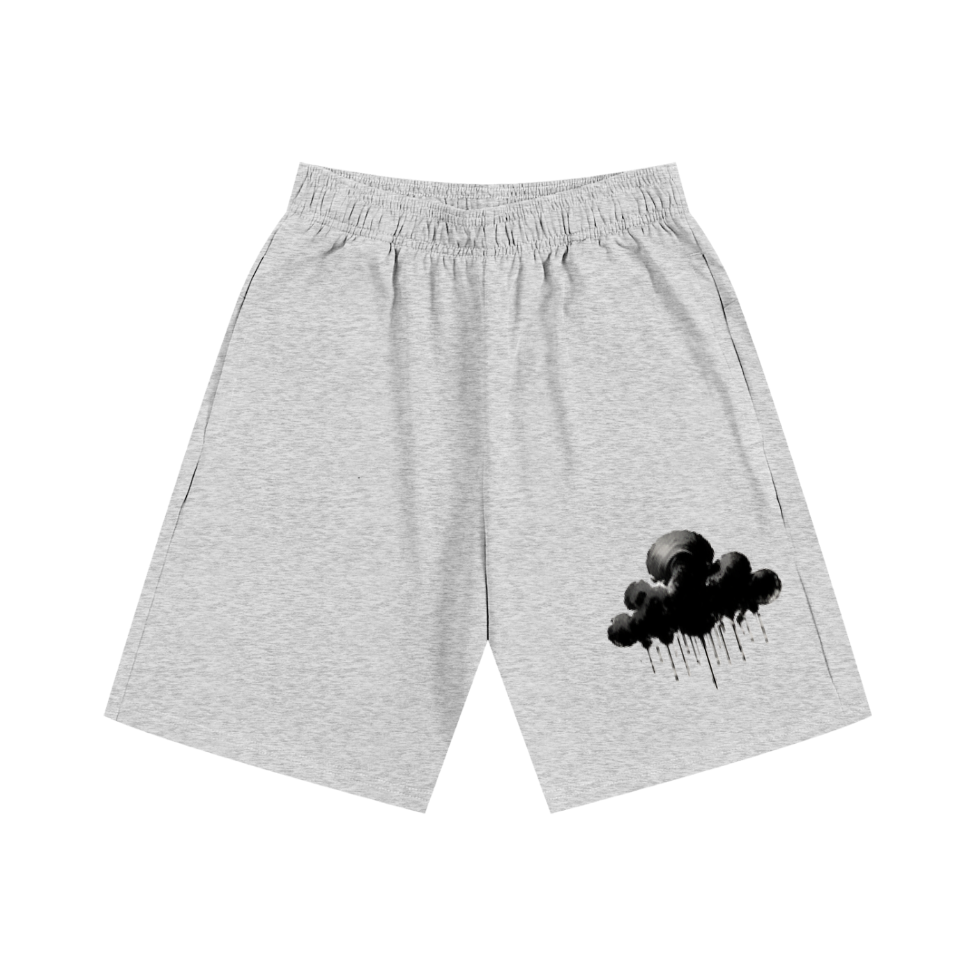 Abstract expression Essential Heavyweight Cotton Shorts by ODMPOD