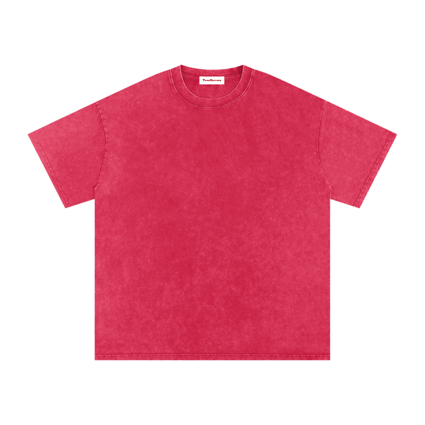 Snow Washed Oversized Cotton T-Shirt by ODMPOD
