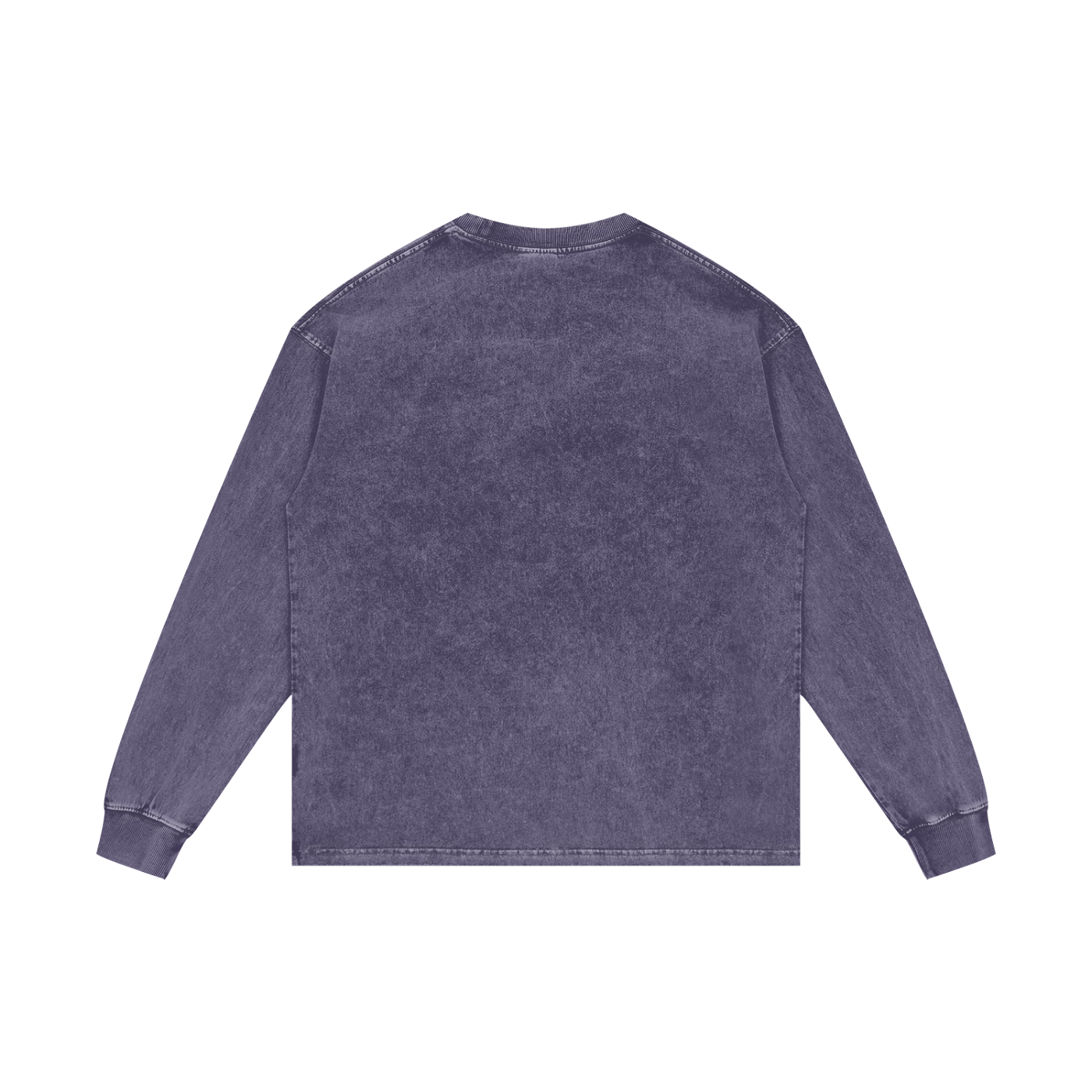 ABSTRACT EXPRESSION Acid Wash Oversize Long Sleeve T-Shirt by ODMPOD