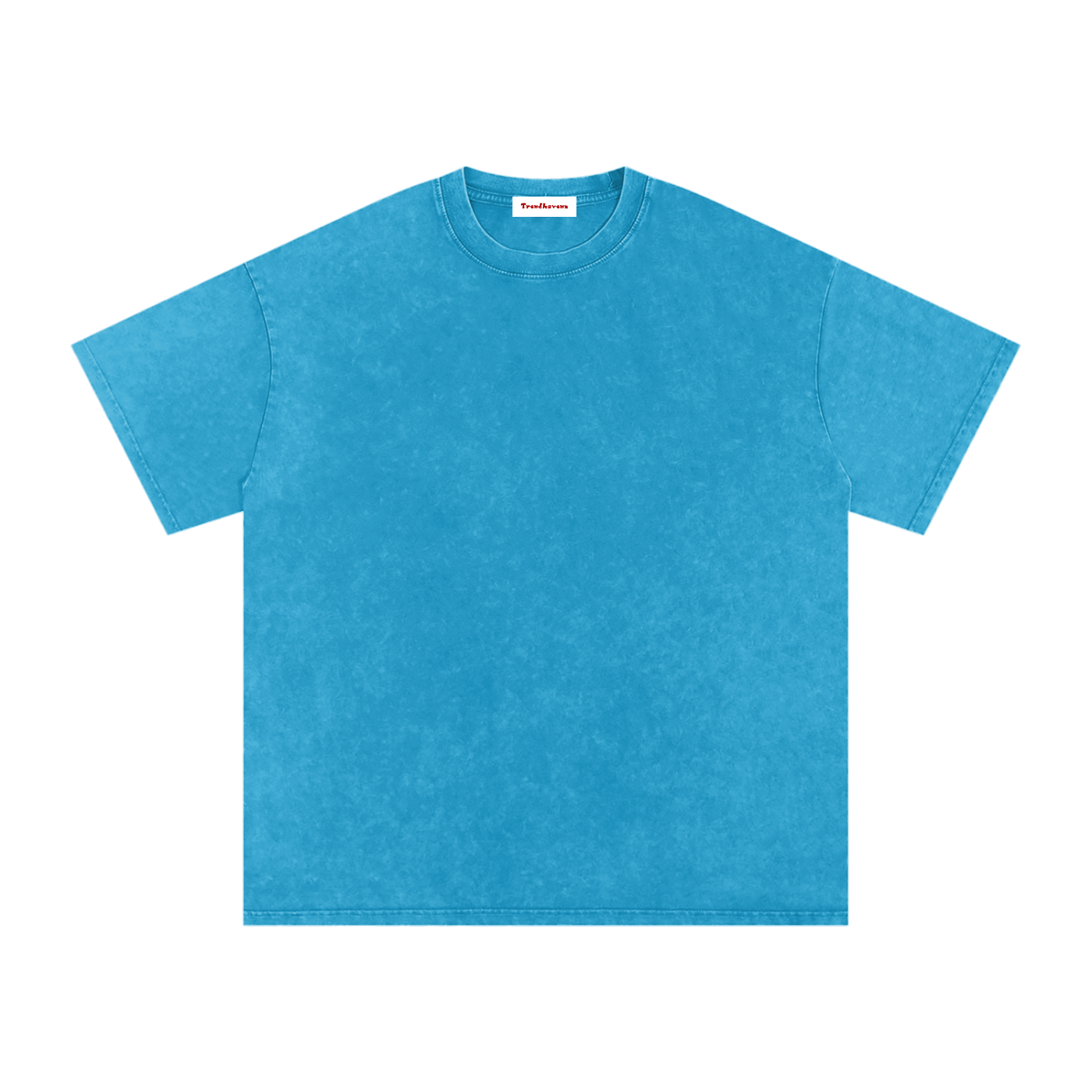 Snow Washed Oversized Cotton T-Shirt by ODMPOD