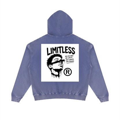 Limitless Mineral Wash Distressed Hoodie by ODMPOD