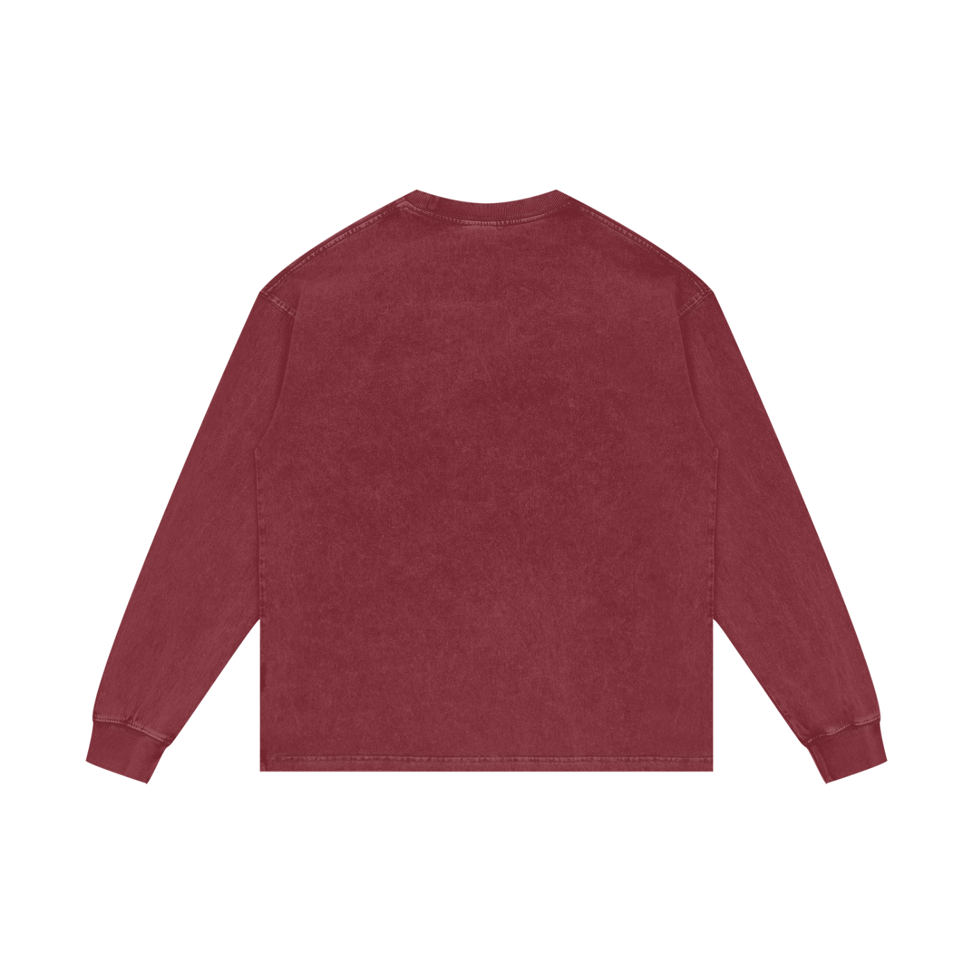 ABSTRACT EXPRESSION Acid Wash Oversize Long Sleeve T-Shirt by ODMPOD