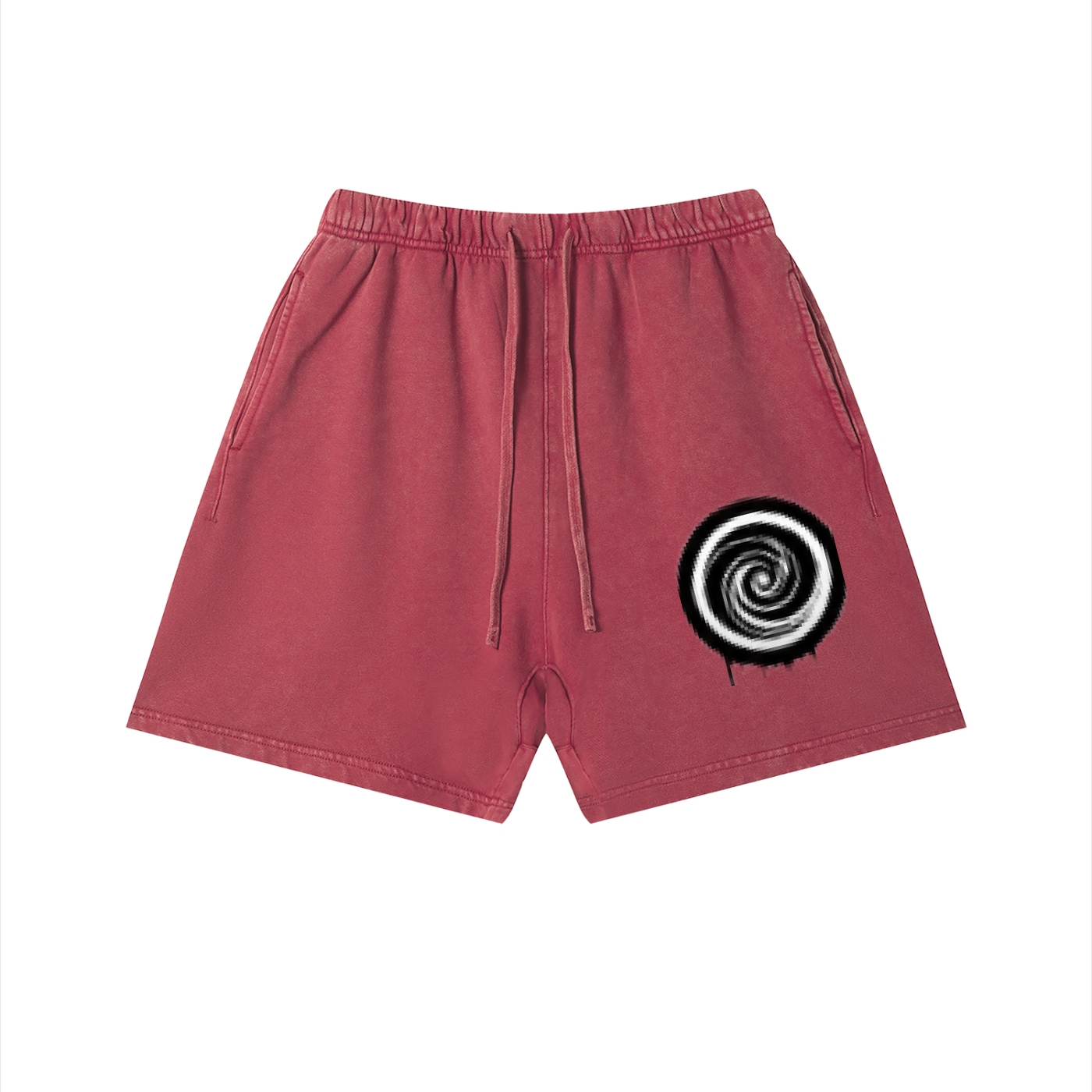 Solar Vintage Wash Cotton Shorts by ODMPOD