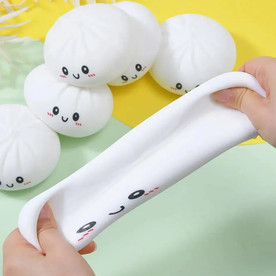 Dumpling Pressure Dumpling Squishies Kawaii Mini Food Shape Squishy Toy Slow Rise Sensory Fidget Stress Relief Party Favor Gifts