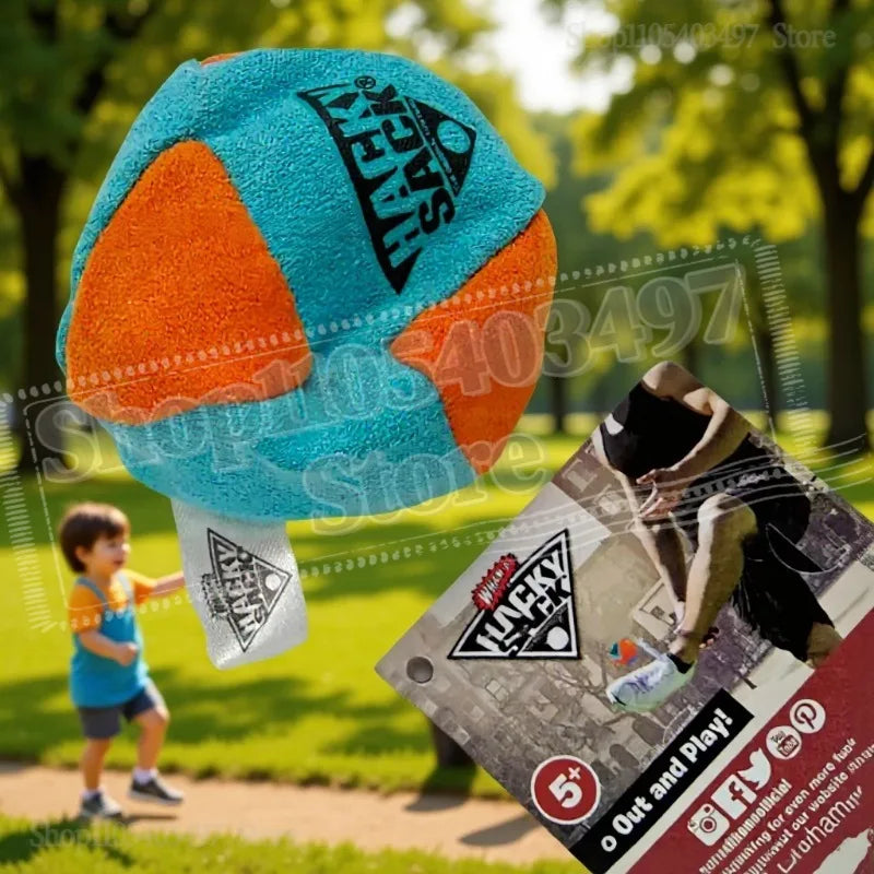 New DirtBag Hacky Sack Foot Bag Footbag for Adults 3 Pack Set Professional Sand Filled Hackey Sack Ball Durable Footbags