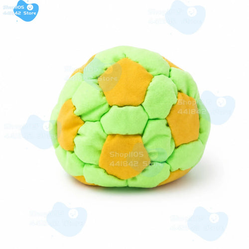 6pc Handmade Crocheted Hackys Footbag Sacks,Footbag Sacks for Kick Ball,Soft Plush Footbags for Adults,Juggling Balls for Party