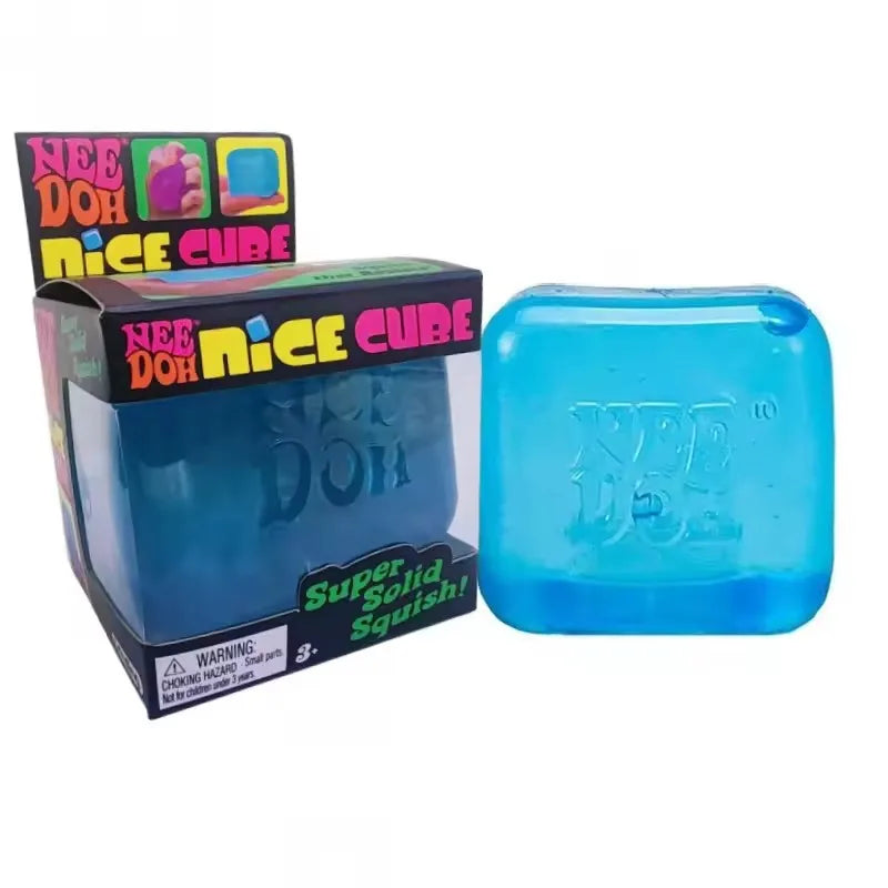NeeDoh  Trending Jellyfish & Cube Squish Toy, Soft Jelly Squeeze Stress Relief Fidget Toy, Sensory NeeDoh for Kids & Adults