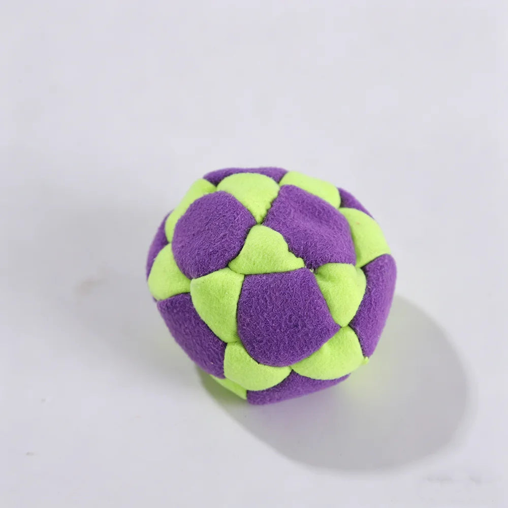 Hacky Sack Hand-Made Knitted Footbag Sacks, Assorted Foot Bag Crochet Hackys Ball for Adults,Juggling Balls for Beginners
