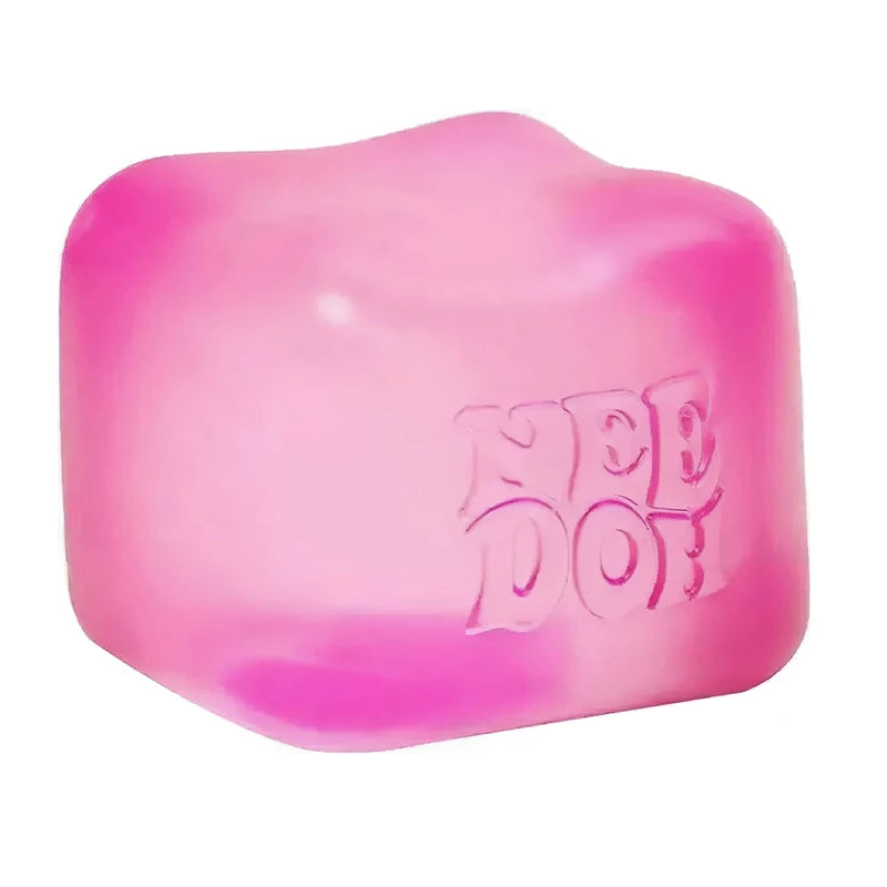 Needoh  Nice Cube Sensory Stress Reliever Fidget Tool for Anxiety & Focus Desk Sensory Cube for Adults & Kids