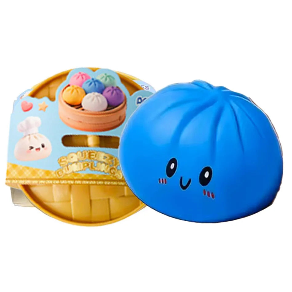 *Dumpling Squishy Mysteries Dumplings Stress Relief Fidget Toys Home Office Desk Accessories Party Gift Mystery Dumpling Squishy