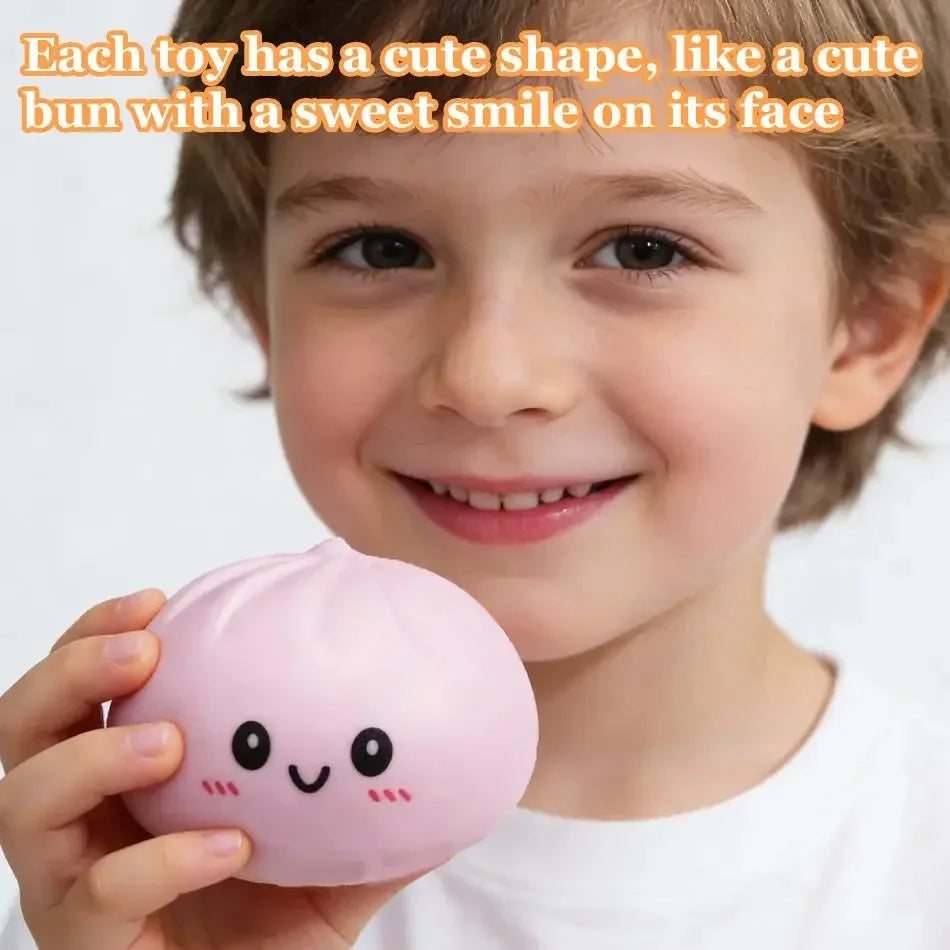 Dumpling Pressure Dumpling Squishies Kawaii Mini Food Shape Squishy Toy Slow Rise Sensory Fidget Stress Relief Party Favor Gifts