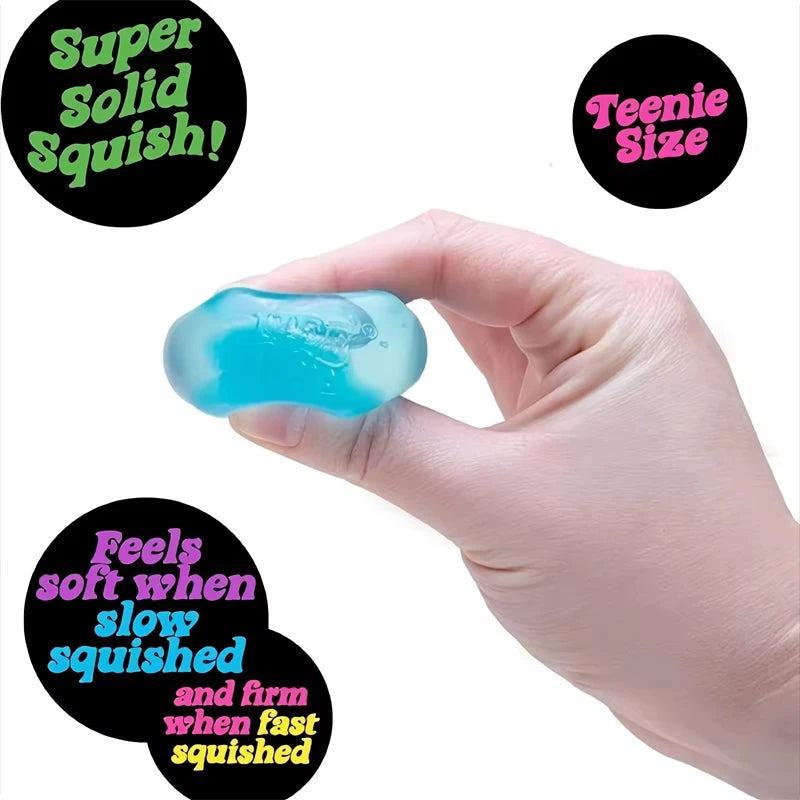 Needoh Nice Cube Sensory Stress Reliever Fidget Tool For Anxiety & Focus Desk Sensory Cube For Adults & Kids Birthday Gift