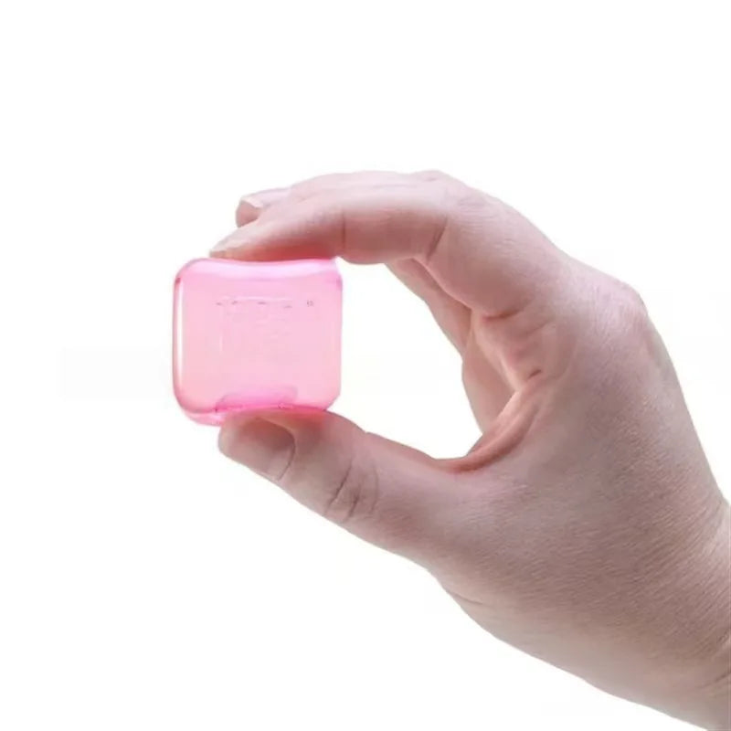 Needoh4 color ice cube shaped sensory toy, super solid pressure relief, adult anxiety relief, relaxation and decompression toy
