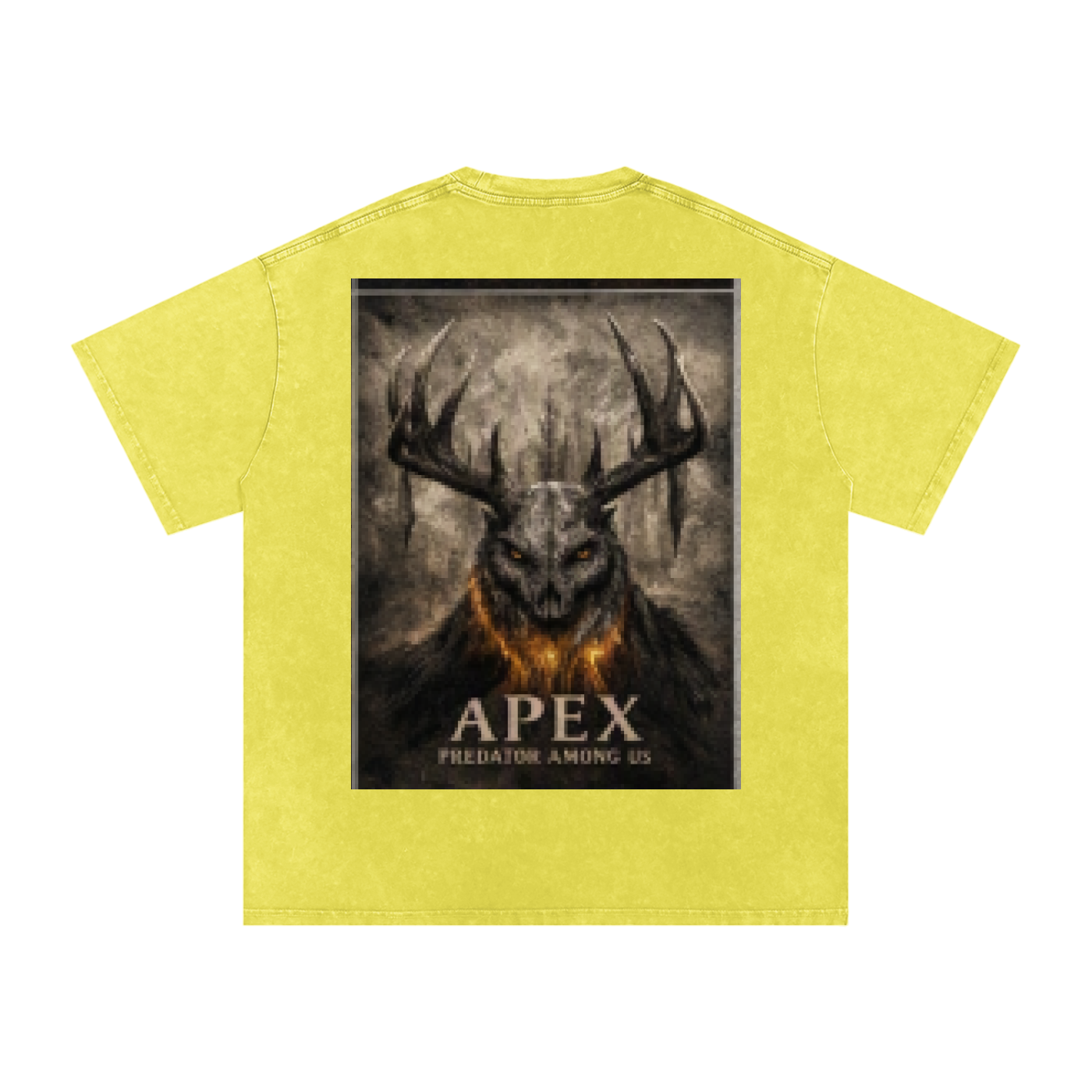 Snow Washed Oversized Cotton T-Shirt by ODMPOD