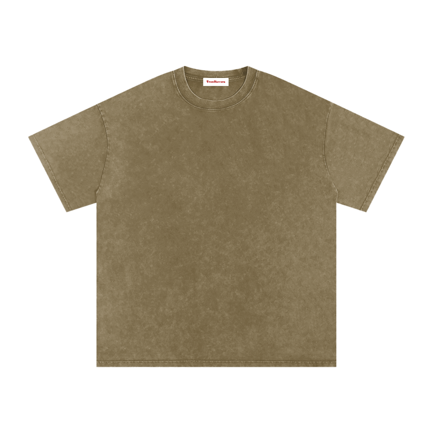 Snow Washed Oversized Cotton T-Shirt by ODMPOD