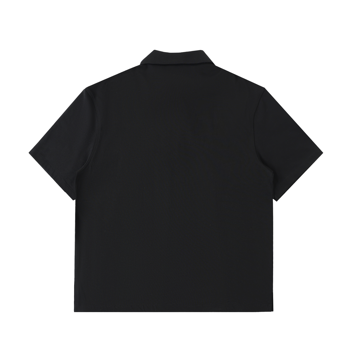 Half-Zip Cotton Polo Shirt by ODMPOD