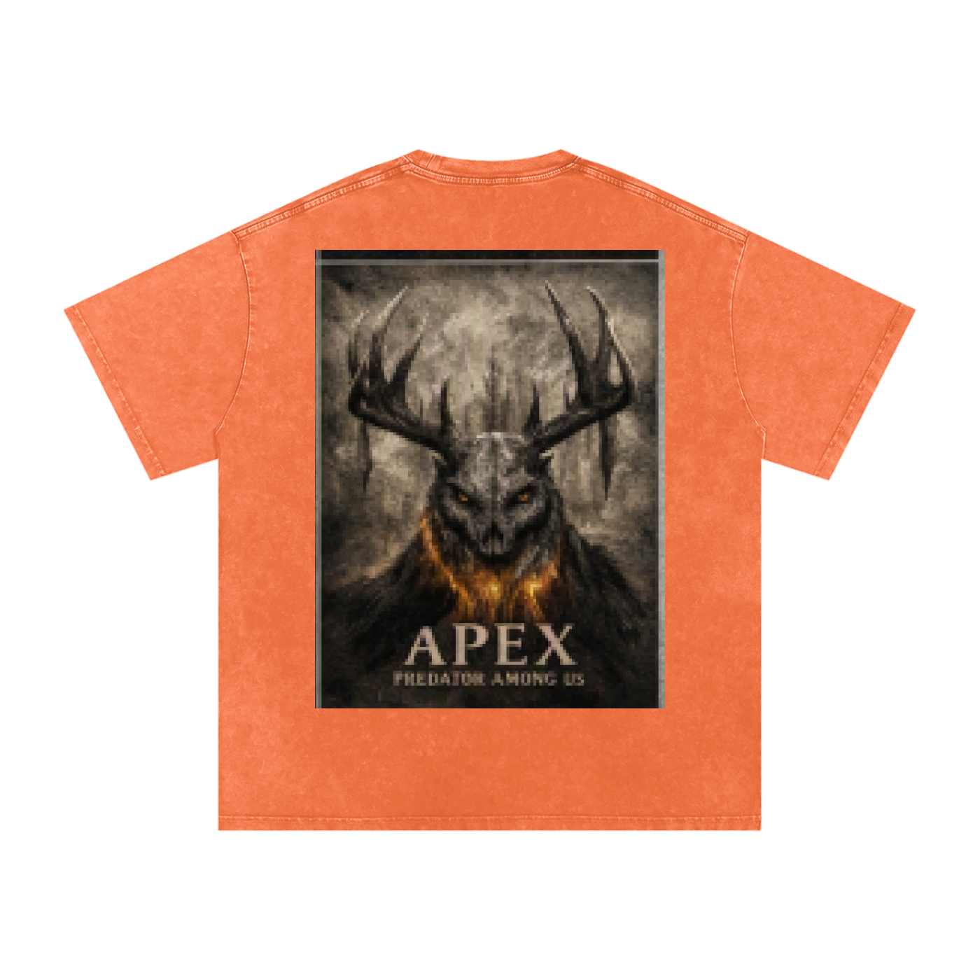Snow Washed Oversized Cotton T-Shirt by ODMPOD