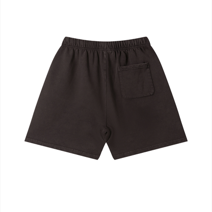 Solar Vintage Wash Cotton Shorts by ODMPOD