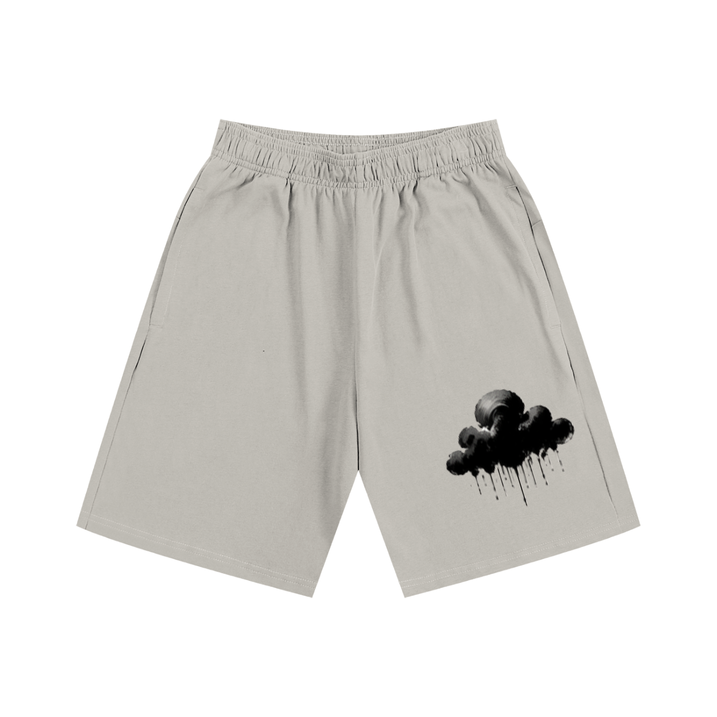 Abstract expression Essential Heavyweight Cotton Shorts by ODMPOD