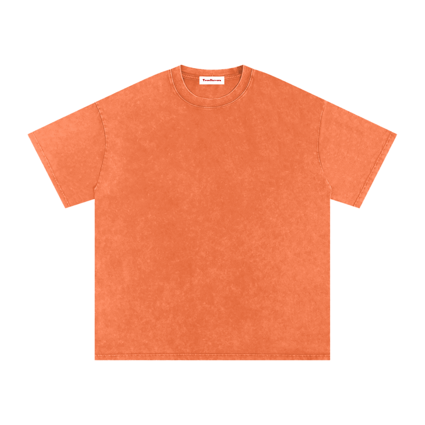 Snow Washed Oversized Cotton T-Shirt by ODMPOD