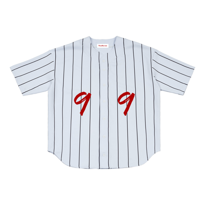 Grim Reaper #99 Pinstripe Baseball Jersey by ODMPOD